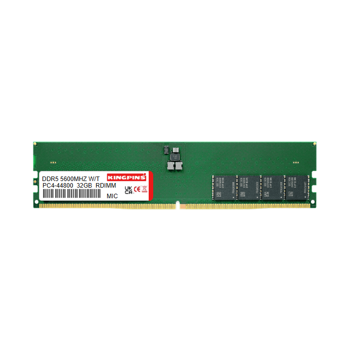 DDR5 5600Mhz 32GB Wide Temperature RDIMM PC5-44800 UDIMM MEMORY