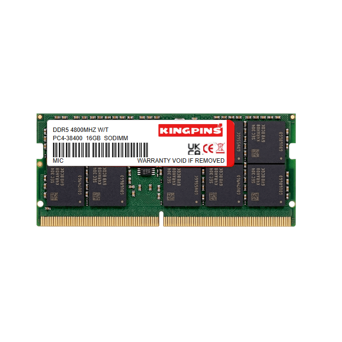 DDR5 4800Mhz 16GB Wide Temperature RDIMM PC5-38400 SODIMM MEMORY thumbnail 2