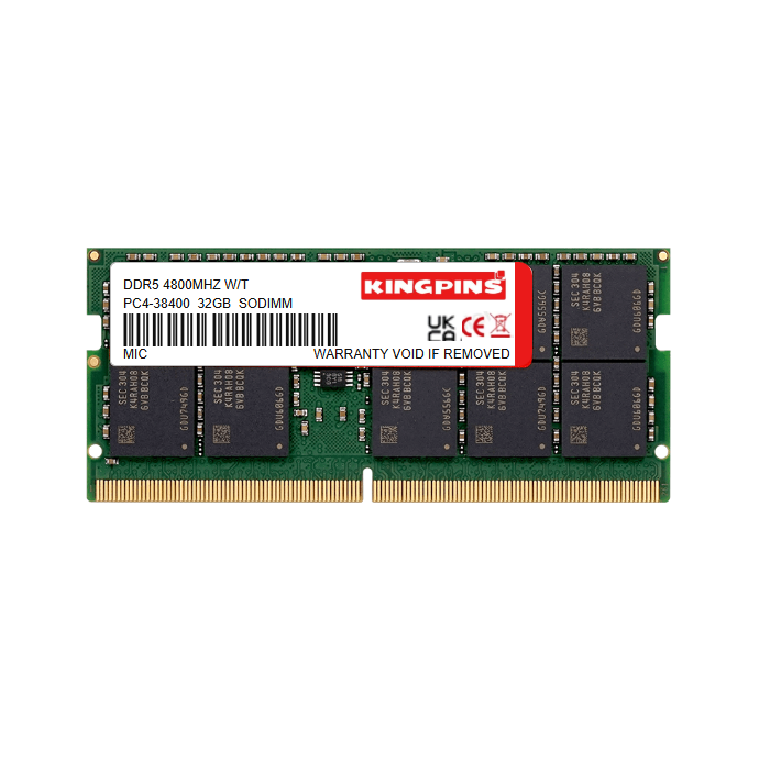 DDR5 4800Mhz 32GB Wide Temperature RDIMM PC5-38400 SODIMM MEMORY thumbnail 2